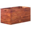 vidaXL Lit sur&eacute;lev&eacute; de jardin Bois d'acacia 100x50x50 cm