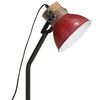 vidaXL Lampe de bureau 25 W rouge d&eacute;lav&eacute; 18x18x60 cm E27