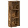 vidaXL Armoire murale de salle de bain Ch&ecirc;ne Fum&eacute; 20 x 10 x 50 cm