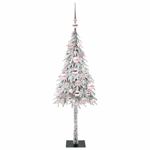 vidaXL Sapin de No&euml;l avec 150 LED Blanc 120 cm PE et Acier