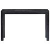 vidaXL Table console Noir 118 x 30 x 76 cm Bois de manguier massif