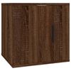vidaXL Meuble TV mural Ch&ecirc;ne marron 40x34,5x40 cm