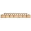 vidaXL Cadre de lit sans matelas 120x200 cm bois massif