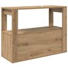 vidaXL Buffet ch&ecirc;ne artisanal 80 x 30 x 60 cm Bois d'ing&eacute;nierie