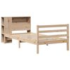 vidaXL Lit biblioth&egrave;que sans matelas 100x200 cm bois massif de pin
