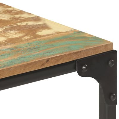 vidaXL Table console 110x30x75 cm Bois solide de récupération