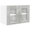 vidaXL Armoire suspendue Gris b&eacute;ton 60 x 31 x 40 cm Bois d'ing&eacute;nierie