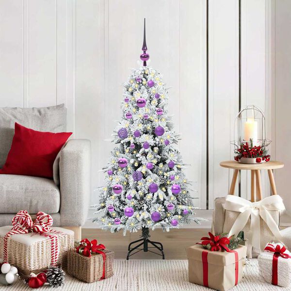 vidaXL Sapin de Noël Artificiel à Branches Articulées Vert 120 cm