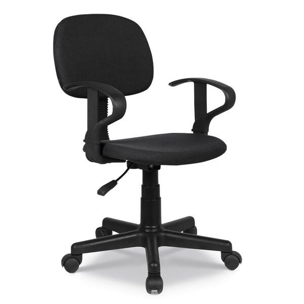 Rousseau Chaise de bureau Happy Polyester Noir