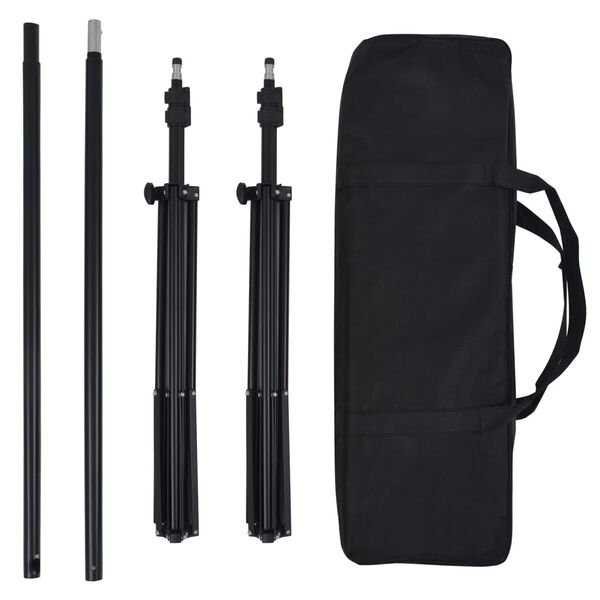 vidaXL Kit de studio photo avec &eacute;clairage table et r&eacute;flecteur