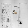 Sealskin Rideau de douche Lyrics 180 cm Noir et Blanc 233581319