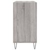 vidaXL Buffet sonoma gris 103,5x35x70 cm bois d'ing&eacute;nierie