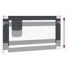 vidaXL Barri&egrave;re de s&eacute;curit&eacute; de lit d'enfant Gris fonc&eacute; 140x25 cm Tissu
