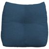 vidaXL Coussin de Dos Bleu 45 x 24 x 50 cm tissu