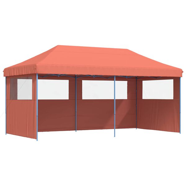 vidaXL Tente de f&ecirc;te Terre cuite 292 x 580 x 315 cm Tissu Oxford