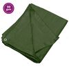 vidaXL B&acirc;che 90 g/m&sup2; 6x12 m Vert PEHD