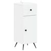 vidaXL Meuble de Rangement de Salle de Bain BREDA Blanc