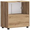 vidaXL Ensemble d'armoire de salle de bain TULUM Ch&ecirc;ne artisanal
