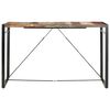 vidaXL Table de bar 180x90x110 cm Bois de r&eacute;cup&eacute;ration solide