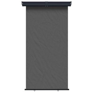 vidaXL Store lat&eacute;ral de balcon 160 x 250 cm 100% polyester fer acier