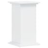 vidaXL Support pour plantes blanc 33x33x60 cm bois d'ing&eacute;nierie