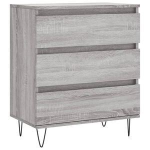 vidaXL Buffet Sonoma gris 60x35x70 cm Bois d'ing&eacute;nierie