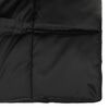 vidaXL Duvet d'&eacute;t&eacute; simple Noir 220 x 240 cm Satin et Microfibre