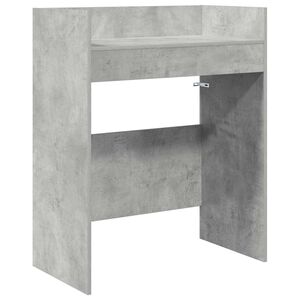 vidaXL Table de DJ Gris b&eacute;ton 82 x 45 x 102 cm Bois d'ing&eacute;nierie