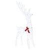 vidaXL Renne de No&euml;l 3D LOVIISA 300 LED Blanc froid 70 x 26 x 128 cm