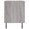 vidaXL Tables de chevet 2 pcs sonoma gris 40x35x47,5 cm