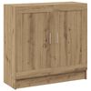 vidaXL Biblioth&egrave;que ch&ecirc;ne artisanal 82,5x30,5x80 cm bois d'ing&eacute;nierie