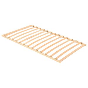 vidaXL Sommier &agrave; lattes sans matelas avec 13 lattes 120x200 cm