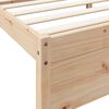 vidaXL Lit biblioth&egrave;que sans matelas 90x200 cm bois de pin massif