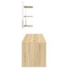 vidaXL Ensemble de meubles salle de bain 6 pcs ch&ecirc;ne bois d'ing&eacute;nierie