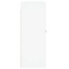 vidaXL Armoires murales 2 pcs blanc bois d'ing&eacute;nierie