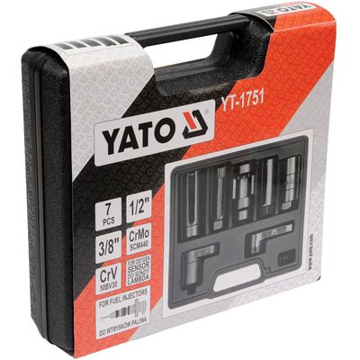 YATO Capteur d'oxygène et clé d'injecteurs de carburant