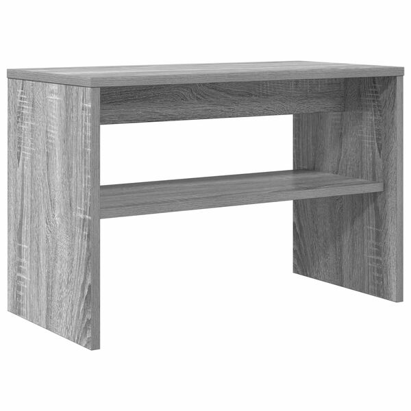 vidaXL Meuble TV Gris Sonoma 60 x 30 x 40 cm Bois d'ing&eacute;nierie