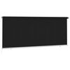 vidaXL Store roulant d'ext&eacute;rieur 350x140 cm Noir