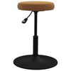 vidaXL Tabouret de massage Velours Marron