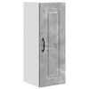 vidaXL Armoire de cuisine Kalmar 2 pcs Gris b&eacute;ton 30 x 31 x 80 cm