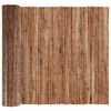 vidaXL Cl&ocirc;ture en &eacute;corce Marron 600 x 125 cm &Eacute;corce