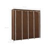 vidaXL Garde-robe avec 4 compartiments Marron 175x45x170 cm