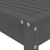 vidaXL Ensemble de bar de jardin 5 pcs gris bois de pin massif