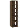 vidaXL &Eacute;tag&egrave;re &agrave; chaussures Ch&ecirc;ne marron 27,5x27x102cm Bois ing&eacute;nierie