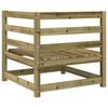 vidaXL Salon de jardin 8 pcs bois de pin impr&eacute;gn&eacute;