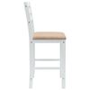 vidaXL Chaises de salle &agrave; manger 2 pcs Blanc 40 x 47,5 x 99,5 cm