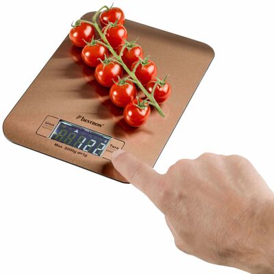 Bestron Balance électronique de cuisine AKS700CO 5 kg Cuivre