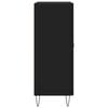 vidaXL Buffet noir 69,5x34x90 cm bois d'ing&eacute;nierie