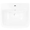 vidaXL Lavabo Blanc 53 x 44 x 37 cm C&eacute;ramique &Eacute;maill&eacute;e