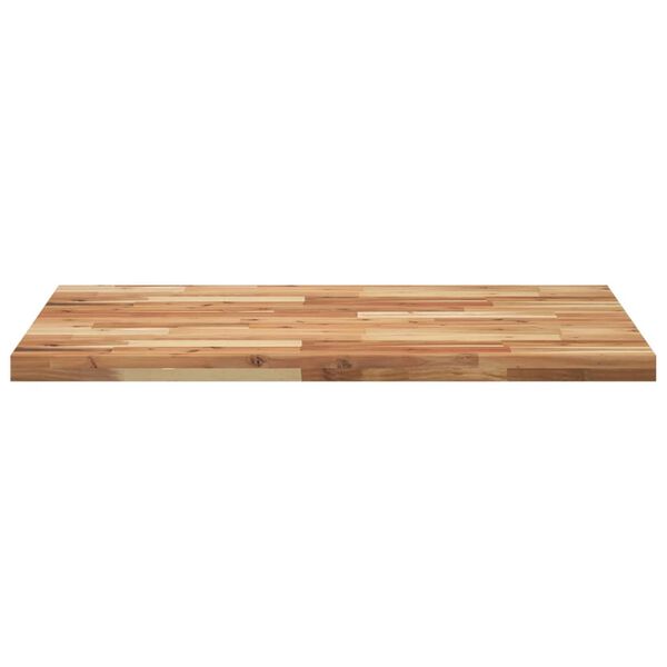 vidaXL Dessus de table rectangulaire 120x70x4 cm bois massif d'acacia